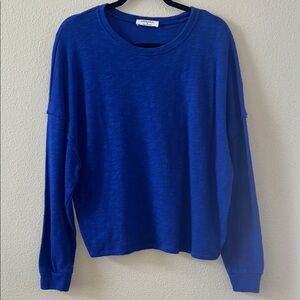 Zenana Outfitters Royal Blue Knit Top